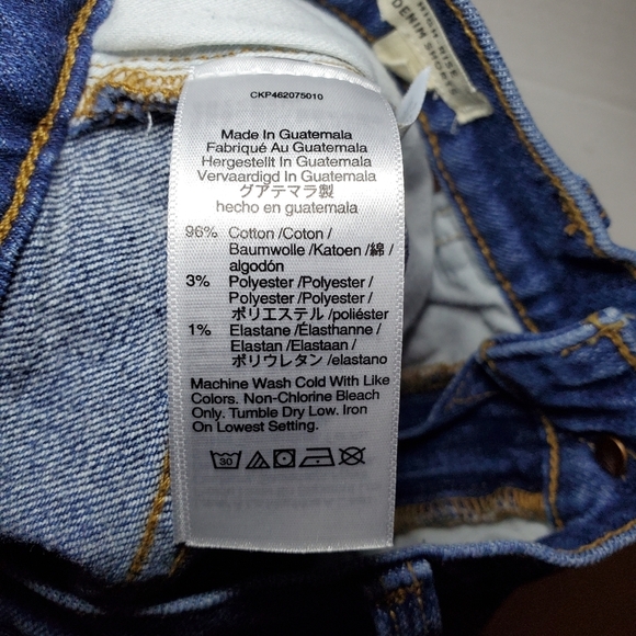 Madewell High-Rise Denim Shorts Blue in Size 29 - Picture 10 of 10